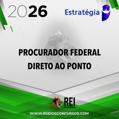 AGU | Direto ao Ponto - Procurador Federal da Advocacia Geral da União [2026] Estrategia