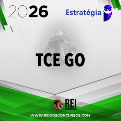 TCE | GO - Técnico de Controle Externo - Técnico Administrativo do Tribunal de Contas do Estado de Goias [2026.2] Estrategia