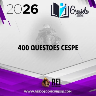 Português CESPE - 400 Questões [2026] Grasiela Cabral