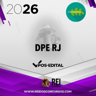 DPE | RJ - Defensor Público do Estado do Rio de Janeiro [2026] Rumo a Defensoria