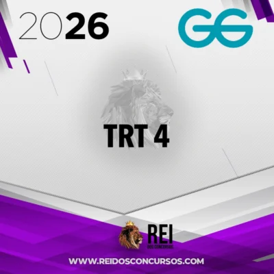 TRT – 4ª Região | Técnico Judiciário do Tribunal Regional do Trabalho da 4ª Região [2026] GG Concursos