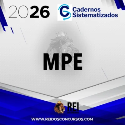 Ministério Público | MPE | Promotor de Justiça [2026.2] Cadernos Sistematizados