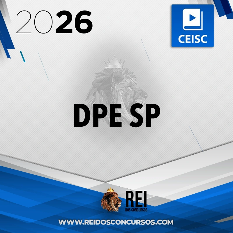 DPE-SP - Defensor Público da Defensoria Pública de São Paulo [2026.2] CSC