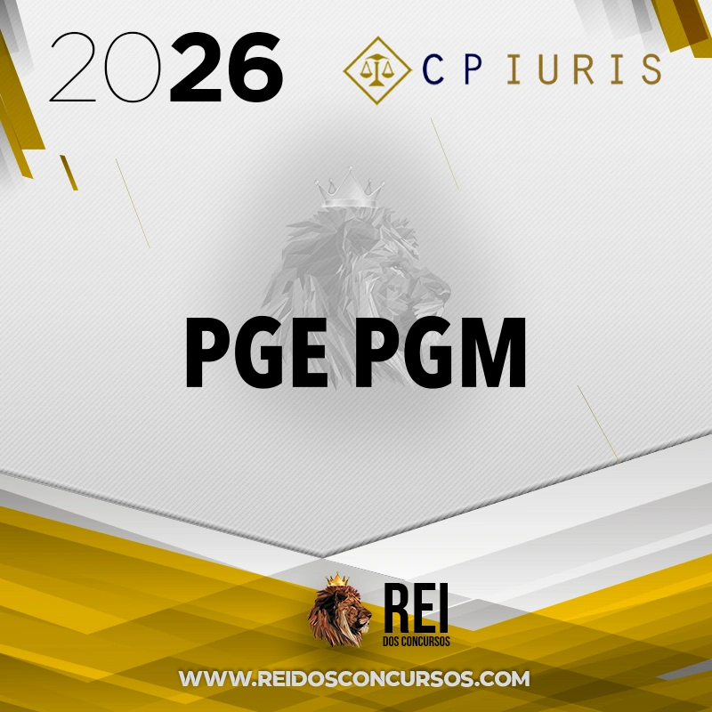 PGE/PGM – Procuradorias – Curso em PDF [2026.2] CP Iuris