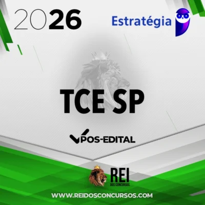 TCE | SP - Pós-edital | Auditor de Controle Externo - DIPE - Especialidade Direito do Tribunal de Contas de São Paulo [2026.2] Estrategia