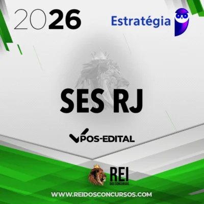 SES-RJ - Pós-edital | Assistente Administrativo de Saúde da Secretaria de Saúde do Rio de Janeiro [2026.2] Estrategia