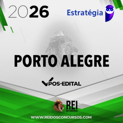 Agente de Fiscalização Municipal da Prefeitura Porto Alegre-RS | Pós Edital [2026.2] Estratégia