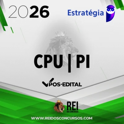 CPU|PI - Pós-edital | Agente do Concurso Público Unificado do Piauí [2026.2] Estratégia