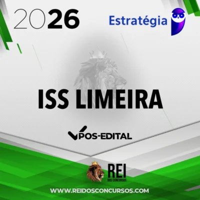 ISS | Limeira/SP - Pós Edital - Auditor Fiscal da Secretaria da Fazenda de Limeira [2026.2] Estrategia
