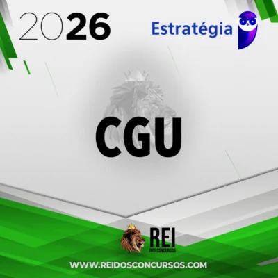 CGU | Auditor de Finanças e Controle - Área Auditoria e Fiscalização da Controladoria Geral da União [2026.2] Estrategia