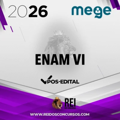 ENAM VI | Exame Nacional da Magistratura [2026.2] Mege