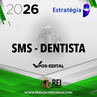 SMS - Pós-edital | Campina Grande - Inspetor Sanitário - Dentista - CD [2026] Estrategia