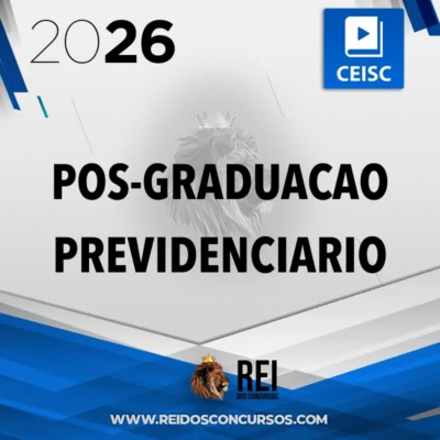 Pós-graduação em Direito Previdenciário [2026] CSC