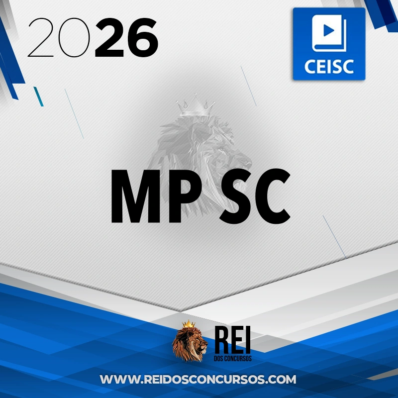 MP | SC - Analista Jurídico do Ministério Público de Santa Catarina [2026.2] CSC
