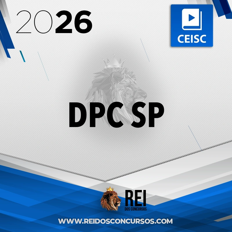 DPC | SP - Extensivo | Delegado da Polícia Civil do Estado de São Paulo [2026.2] CEISC