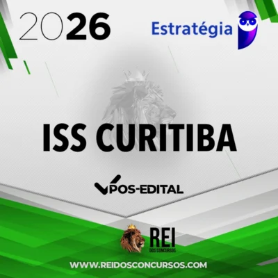 ISS | Curitiba - Pós Edital - Auditor Fiscal da Secretaria da Fazenda de Curitiba [2026.2] Estrategia