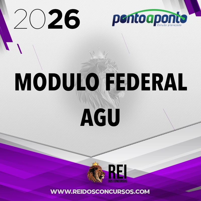 Módulo Federal - Temas Específicos AGU [2026] Ponto a Ponto PP