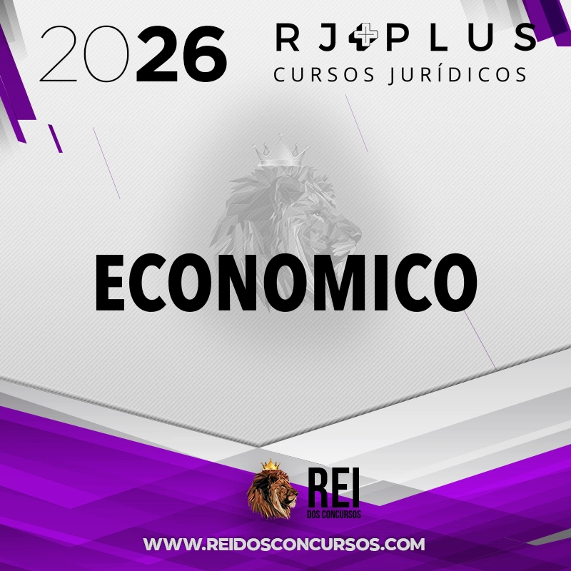 Direito Econômico para Concursos das Carreiras Jurídicas [2026] RJ Plus