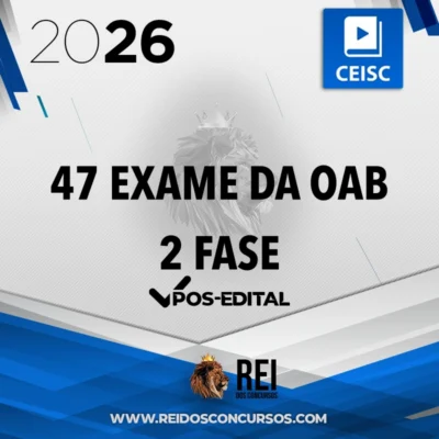 XLVII Exame da OAB (47) - 2ª fase | Premium – Repescagem e Regular [2026.2] CSC