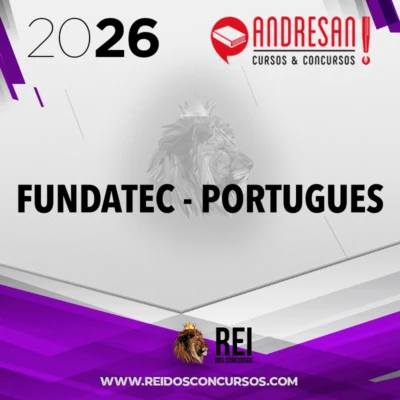 FUNDATEC - Português - Questões por Provas [2026.2] Andresan