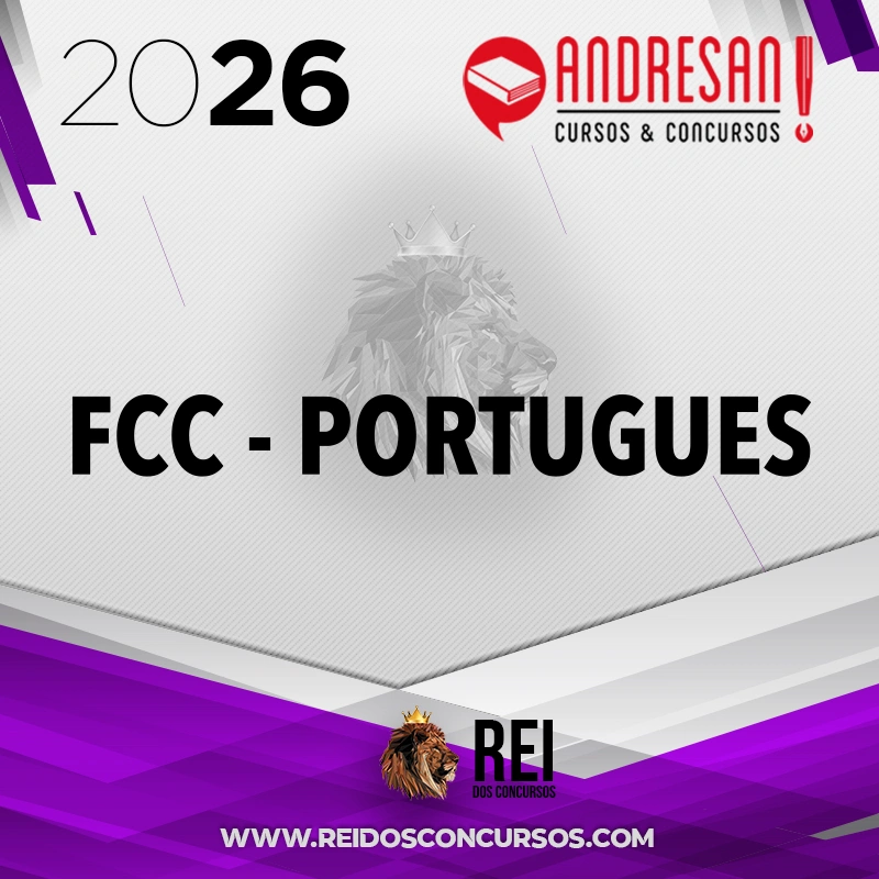 FCC - Português - Resolução de Questões [2026.2] Andresan