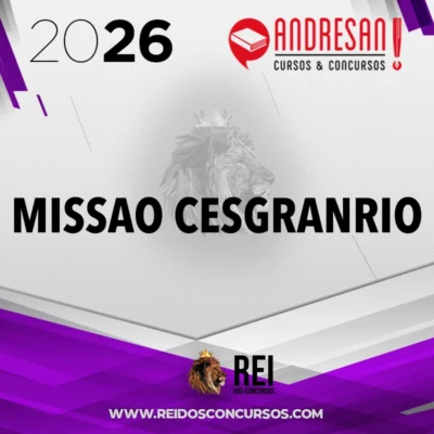 Missão CESGRANRIO [2026.2] Andresan