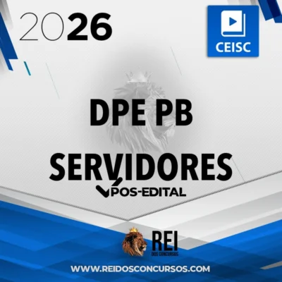 DPE | PB - Pós-edital | Analista ou Tecnico da Defensoria Pública do Estado da Paraíba [2026.2] CEISC