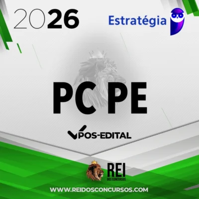 PC | PE - Pós-edital | Agente ou Escrivão da Polícia Civil do Estado de Pernambuco [2026.2] Estrategia
