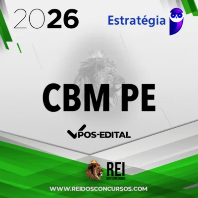 CBM | PE - Pós-edital | Soldado do Corpo de Bombeiro Militar do Estado de Pernambuco [2026.2] Estrategia