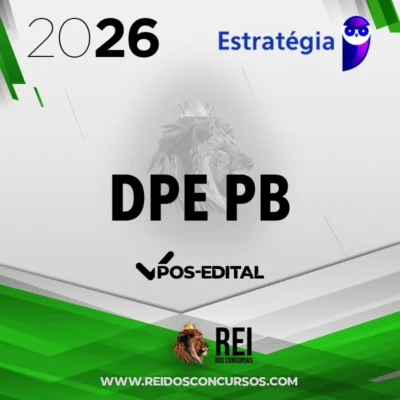 DPE | PB - Pós-edital | Analista da Defensoria Pública do Estado da Paraíba [2026.2] Estrategia