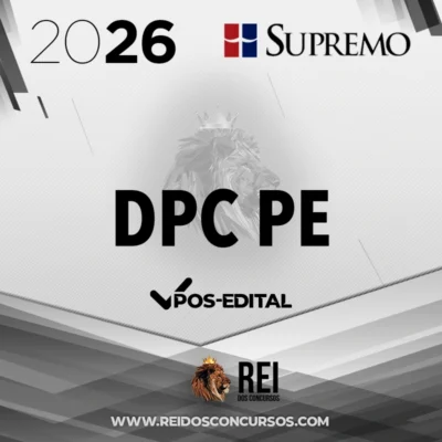 DPC | PE - Delegado de Polícia Civil do Pernambuco [2026.2] SUP