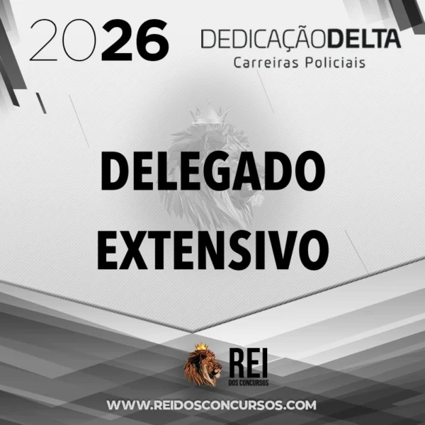 Delegado de Polícia - Extensivo | Curso Regular [2026] Dedicação